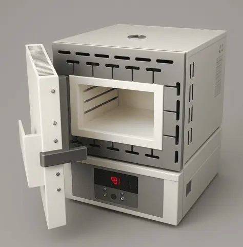 316L SST Optional 250C UL Certified 7,5 CF Vacuum Oven with 5 Heating Shelves